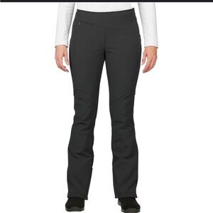 Spyder Slalom Softshell Pants Waterproof Breathable Fleece Stretch Women 10 Long